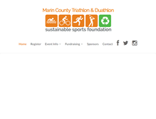 Tablet Screenshot of marintriathlon.com